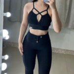 Conjunto Deep Black – Jacquard Poliamida