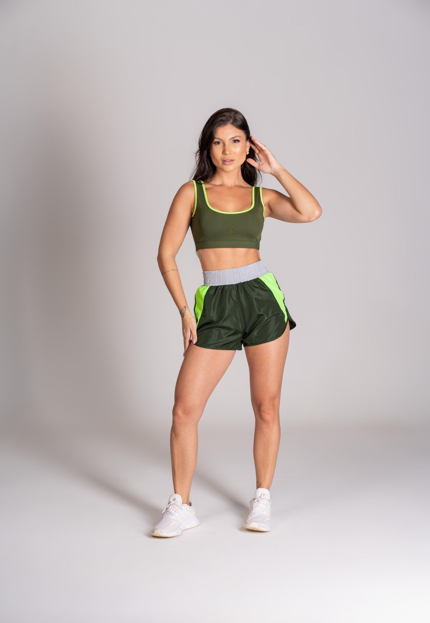 Conjunto Short Pulse Verde - Imagem 2