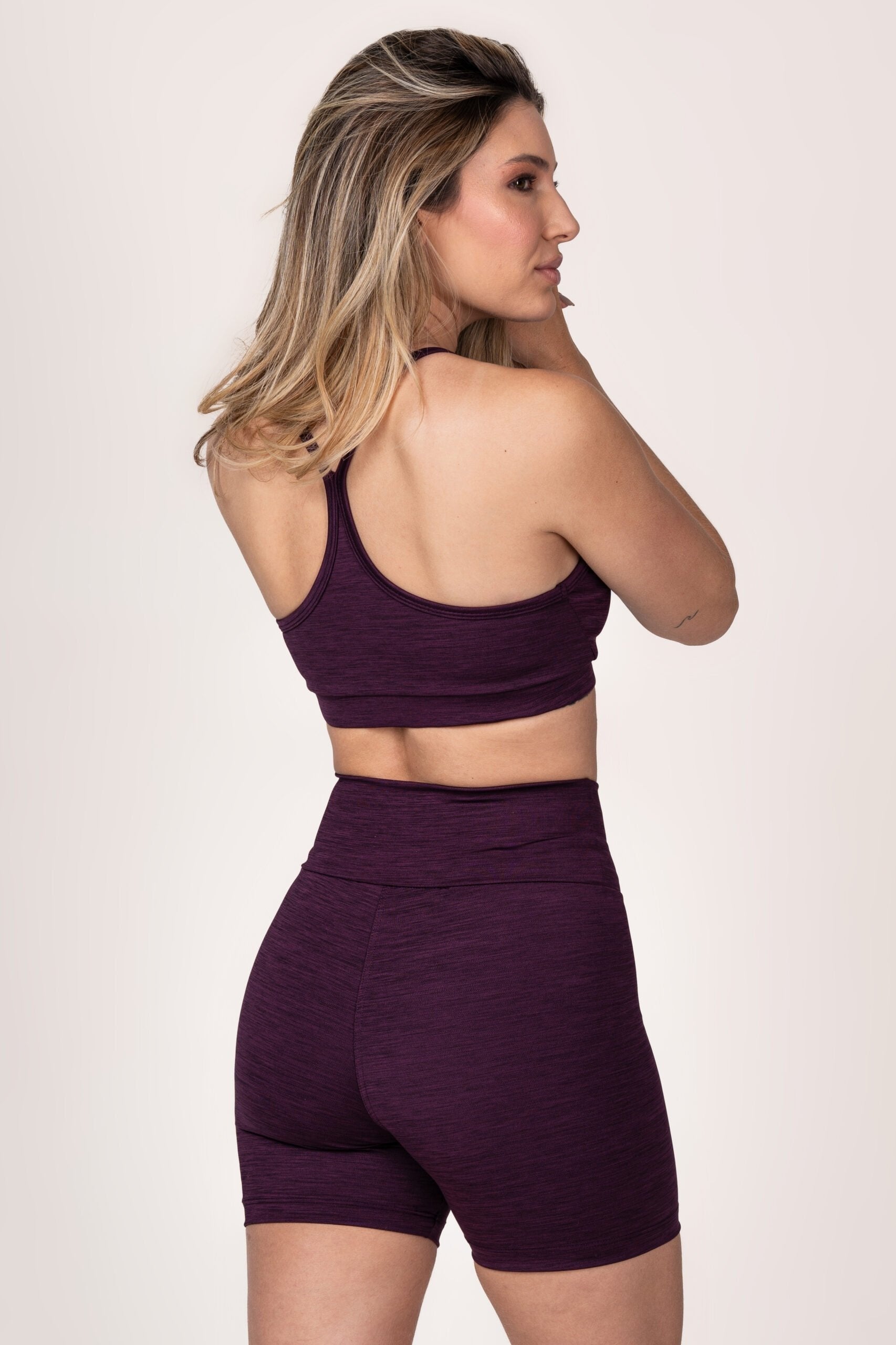 Conjunto Açaí Mescla Short e Top Lici Beach - Imagem 2